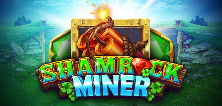 ShamrockMiner - Irish themed adventure slot game with treasure hunting elements